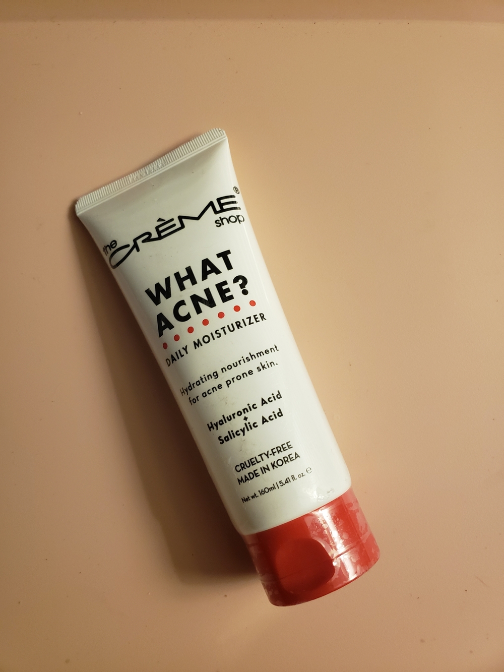 The Crème Shop What Acne? Daily Moisturizer Daily Moisturizer Acne Care NWT